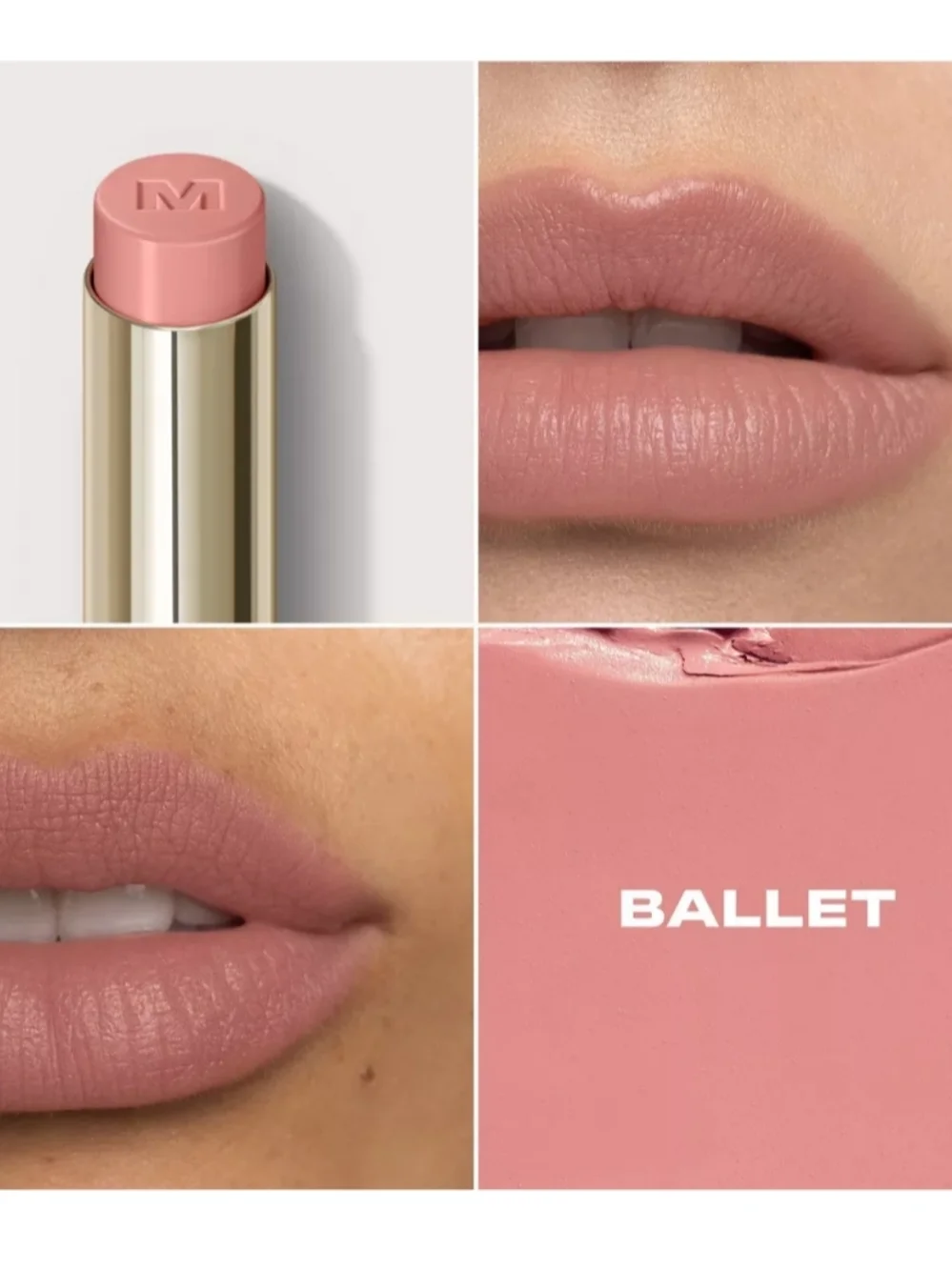 Morphe Lip Filter Hydroplump Soft Matte Lipstick Shade:Ballet (soft pink) 🆕